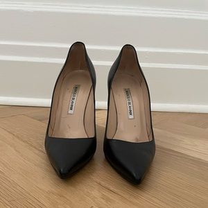 Manolo Blahnik pointed toe pumps
